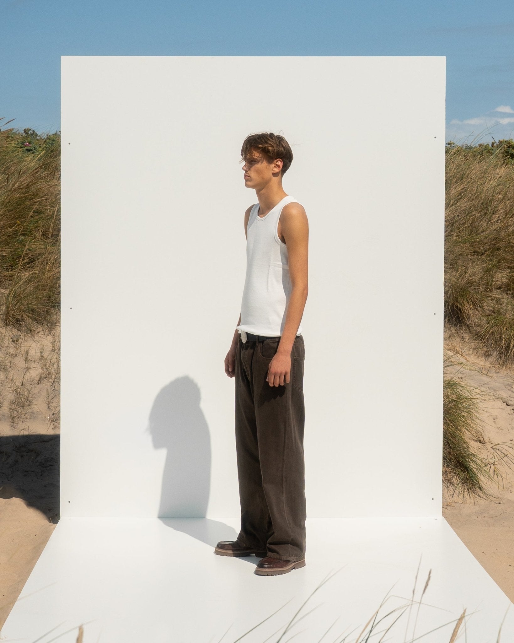 Baggy Denim Jeans Brown | Skagen - clothing.dk